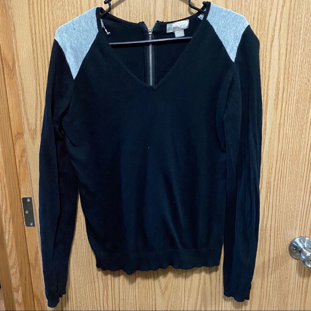 Love 21 Angora Rabbit Hair Blend Two Tone Sweater Size Medium